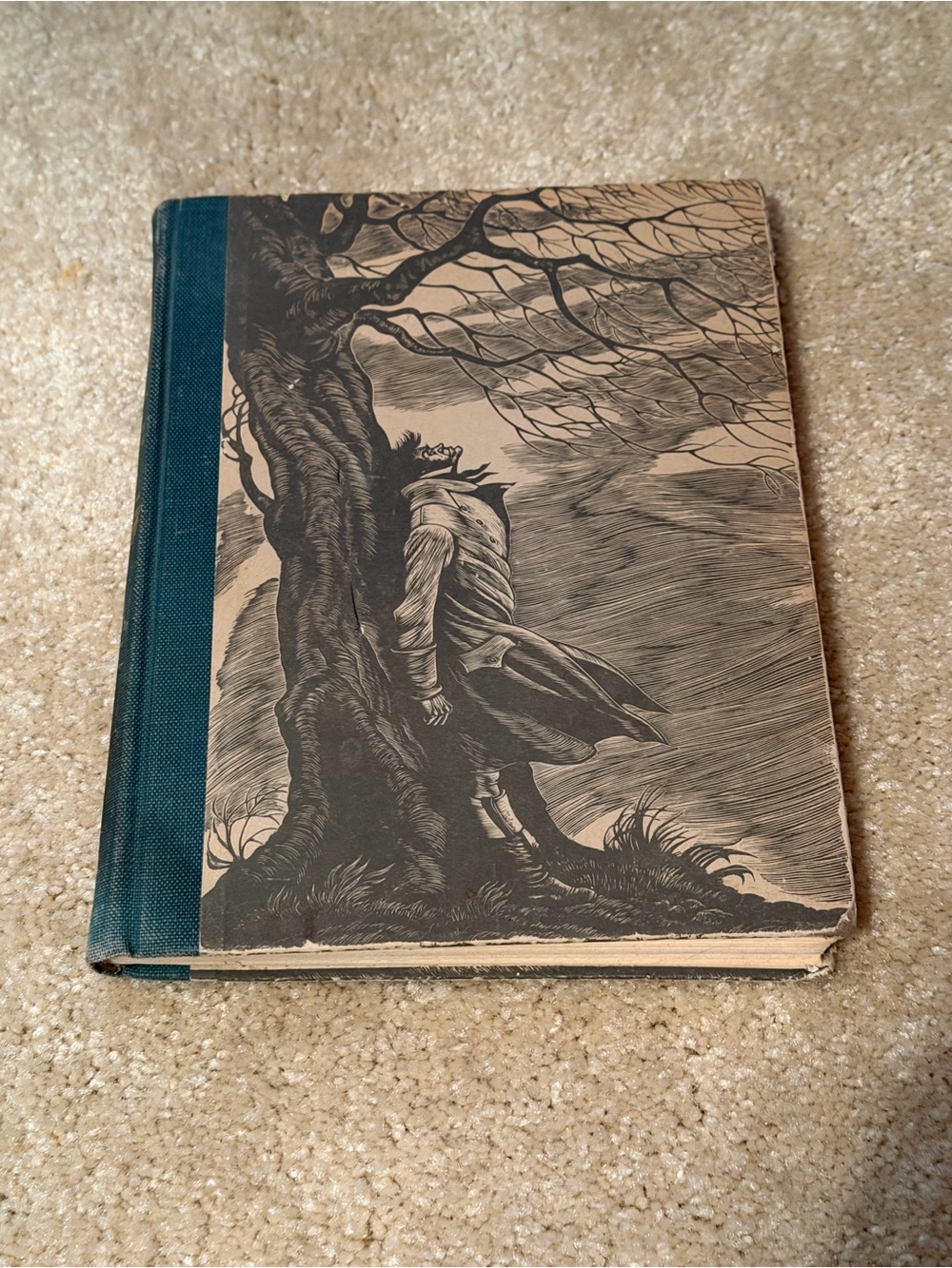 Vintage 1943 Wuthering Heights Emily Bronte Illustrated Fritz Eichenberg
